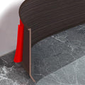 Vinyl Baseboard Molding Trim 4 Inch Peel and Stick Cove Base