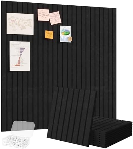 Lifewit Large Felt Bulletin Board with Self-Adhesive 36" x 36"- 9 Pack