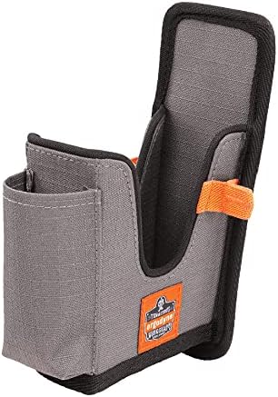 Ergodyne Squids 5541 Barcode Scanner Holster Pouch for Gun Grip Mobile Computers, Holder for Handheld Bar Code Scanners, Belt Clip Attachment Small
