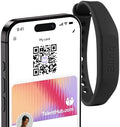 Blinq NFC Digital Business Card - Wristband - Tap to Share (Black)