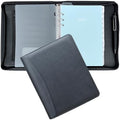 Fan&Ran 2027 Zippered Planner, 6-Ring Portfolio Binder with 2027 Weekly Inserts, A5 Size, Black