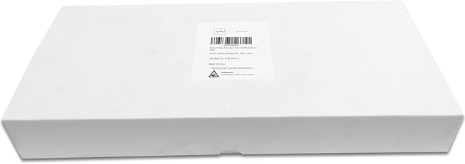 Binditek Plastic Spiral Binding Coils, 12 mm, 4:1 Pitch, Clear, 50 Pack | Coil Binding Spines, 1/2", 90 Sheet Capacity, 48 Loops, for Letter-Size Reports, Presentations, School and Office Projects