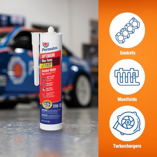 Permatex Optimum Red High Temperature Gasket Maker 13 oz