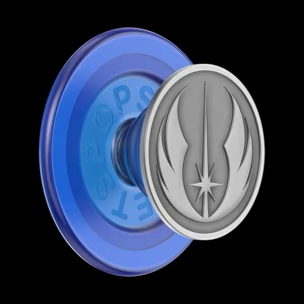 PopSockets Phone Grip for MagSafe, Magnetic Holder- Jedi Icon | Removable, For Kindle / Android / iPhone, With Magnet, Star Wars, Grogu, iPad, Removable, Popper