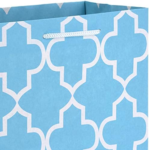 Hallmark Gift Bags, 12-Pack, Assorted Sizes (Green, Blue, Pink, Grey)