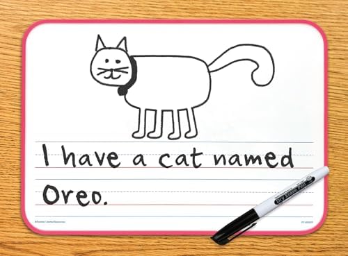 Teacher Created Resources Double-Sided Show and Tell Early Writing Magnetic Dry-Erase Boards (TCR77077)