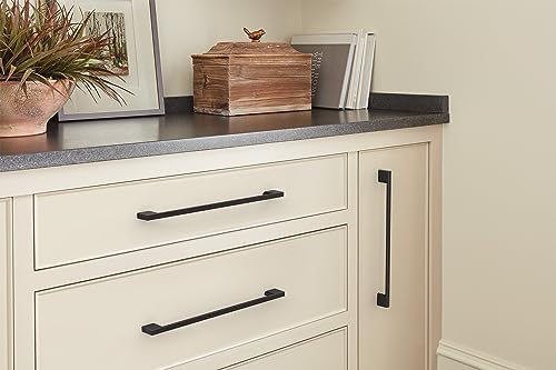 Amerock 10BX37135ORB | Oil Rubbed Bronze Cabinet Pull | 10-1/16 inch (256mm) Center-to-Center | 30 Pack | Cityscape | Furniture Hardware
