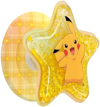 PopSockets Phone Grip for MagSafe, Magnetic Holder- Star Pikachu