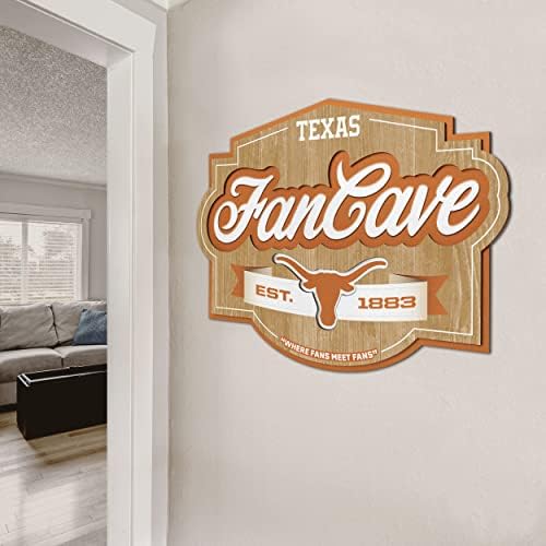 YouTheFan NCAA Officially-licensed FanCave 3D wall art - ready-to-hang, 3D multi-layered construction - floating wall mount design - Perfect fan gift