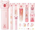 Capybara Stationery Set, Cute Pink School Supplies Gift for Students