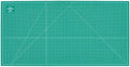 ALVIN GBM Self-Healing Cutting Mat 36 x 72 inch | Double-Sided Green/Black | 5-Layer Gridded Surface for Arts, Crafts and Sewing (actual size 36.61 x 72.83 inches) - Model GBM3672