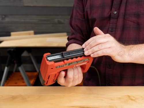 Arrow ET501F Corded 5-in-1 Professional Electric Staple & Nail Gun, Wire Stapler, and Brad Nailer for Upholstery, Framing, Insulation, Crafts, Fencing, and Cable, Black/Red (Pack of 3)
