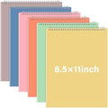 Maitys 6 Pcs Steno Spiral Notebooks, Lovely Color, Elegant Style