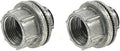 Leviton HUB-34 3/4-Inch Watertight Conduit Hub, Threaded Connection Type, for use with IMC (Pack of 2)