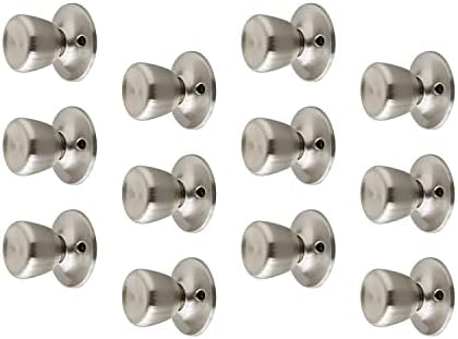 Design House Terrace Dummy Door Knob, Satin Nickel