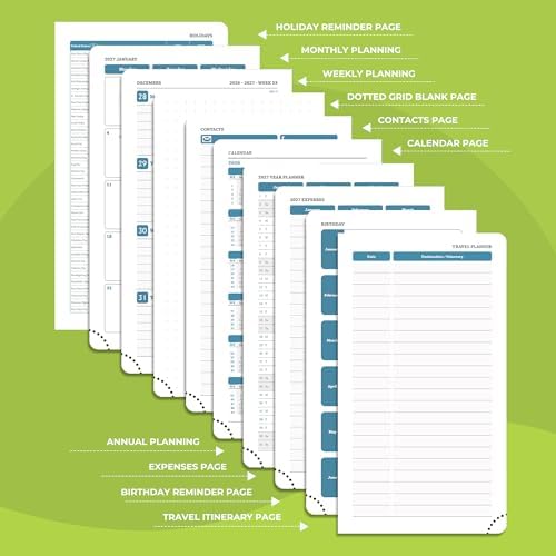 Planner 2026-2027 Daily Daily Weekly and Monthly,6.5"x3.75"