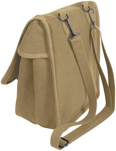 Rothco Canvas Map Case Shoulder Bag with Organizer Pocket