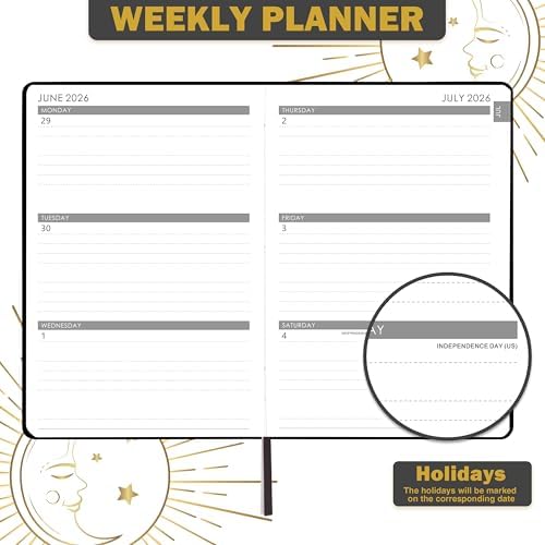 Planner 2026-2027 - Academic Planner 2026-2027, Weekly and Monthly Planner