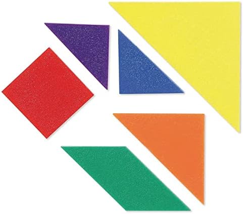 Learning Resources 6-Color Tangrams