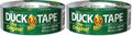 Duck The Original Brand Duct Tape, 2-Pack 1.88 Inch x 60 Yard, Silver (394475)
