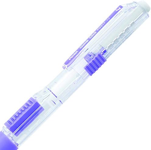 Pentel QUICK CLICK Mechanical Pencil (0.7mm), Violet Barrel, Box of 12 Pencils (PD217V)