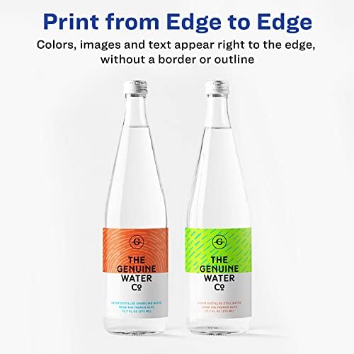 Avery Print-to-the-Edge Printable Shipping Labels, 4.75" x 7.75", Matte White, Sure Feed Technology, Laser & Inkjet Printer Compatible, 50 Blank Labels per Pack (5 Packs of 6876)
