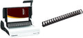 Fellowes 5006801-99 Binding Machine Pulsar+ Comb Binding (5006801) & 52367 Plastic Comb Bindings, 3/4" Diameter, 150 Sheet Capacity, Black (Pack of 100 Combs)