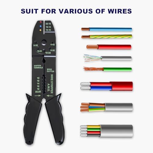 Torin 129 Piece Tool Set Household Repair Tool Kit with Plastic ToolBox, S2 tool steel adjustable wrench, driver handle, Wire Striper, measuring tape, screwdriver bits, screwdrivers Set.etc, APK129TSM