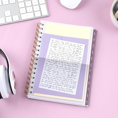 Mead Cambridge 2027 Planner, Weekly & Monthly, 5.5" x 8.5", Blush Blossom (1855-200-27)