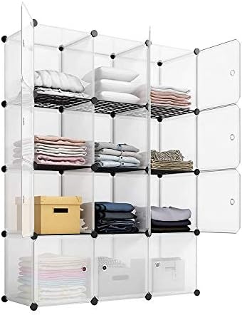 12-Cube Storage Shelf, White