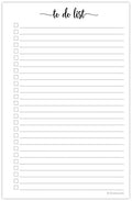 321Done To Do List Notepad, 5.5x8.5, 50 Sheets, Left Margin Notes