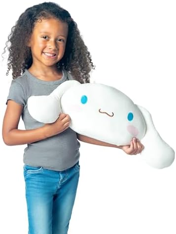 Northwest Sanrio Cinnamoroll Cloud Pillow 12" – Kawaii Stuffed Plushie, Great Gift for Anime Fans, Cartoon Character, Bedroom Decor