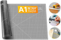 Ecraft Large Self Healing Cutting Mat: 24" x 36" Double Sided 5-Ply Hobby Mat, A1 Rotary Cutting Sewing Mat for Crafts, Fabric,Sewing,Quilting,Scrapbooking,Projects,Grey/Black
