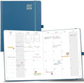 POPRUN Monthly Planner 2027-2028, Large-8" x 10", 18-Month Calendar Book