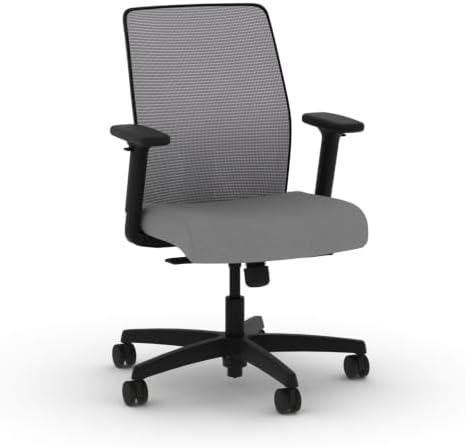 HON Ignition 2.0 Low Back Ergonomic Office Chair, Desk Chair, Frost