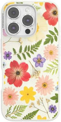 PopSockets iPhone 16 Pro Phone Case with MagSafe- Wild Blooms | Magnetic, Wireless Charging, Camera & Drop Protection, Western, Boho, Aesthetic, Flower, Floral
