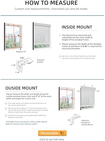 SmartWings Motorized Smart Roller Shades, 100% Blackout Safari White