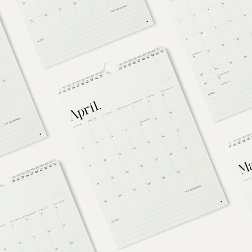 Karto Wall Calendar 2026-2027 11x17 in - New Beige