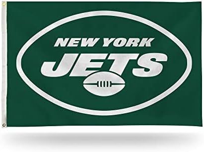 NFL Rico Industries Standard 3' x 5' Banner Flag Single Sided - Indoor or Outdoor - Home Décor
