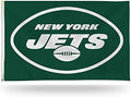 NFL Rico Industries Standard 3' x 5' Banner Flag Single Sided - Indoor or Outdoor - Home Décor