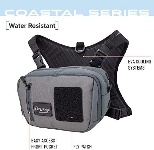 FROGG TOGGS Catchall Chest Pack, fly fishing anglers pack, Solid Elements, OS