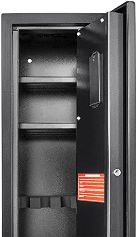 Barska Extra Shelf for Biometric Safe AX11652 – Adjustable Steel Storage Organizer for Firearms, Valuables, and Home Security | Includes mounting hardware and warranty for storage, organization and security