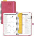 POPRUN 2026-2027 Monthly Planner, 4" x 6.25" Small Agenda,18 Month Calendar