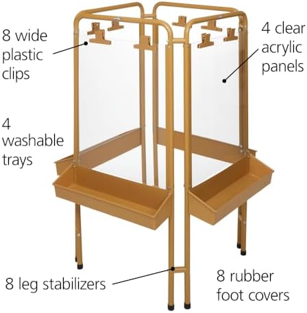 Colorations 4-Way Indoor/Outdoor Acrylic Panel Easel