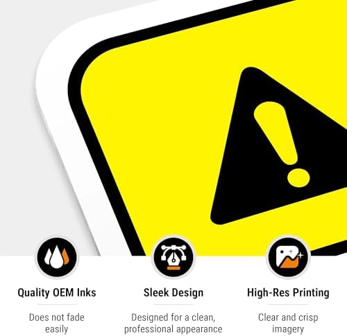 Hard-Hat and Safety Vest Required Sign, ANSI Caution Sign,
