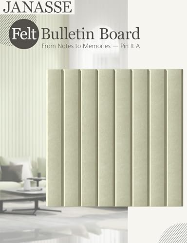 Large Felt Bulletin Board 48x36 Cork Board for Office - Sage Green