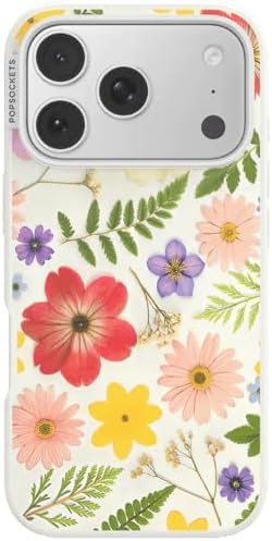 PopSockets iPhone 17 Pro Phone Case with MagSafe- Wild Blooms