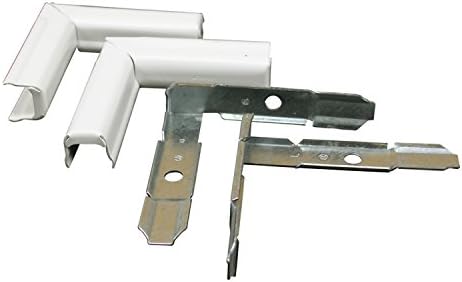 Legrand Wiremold BW13-14 Metal Raceway for Extending Power, 700 Series, Twist Elbow, White (1 Pack)