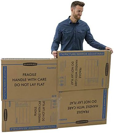 Bankers Box 3-Pack Adjustable TV/Picture/Mirror Moving Boxes