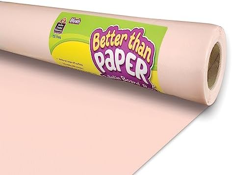 Teacher Created Resources Blush Better Than Paper® Bulletin Board Roll, 4 feet x 12 feet